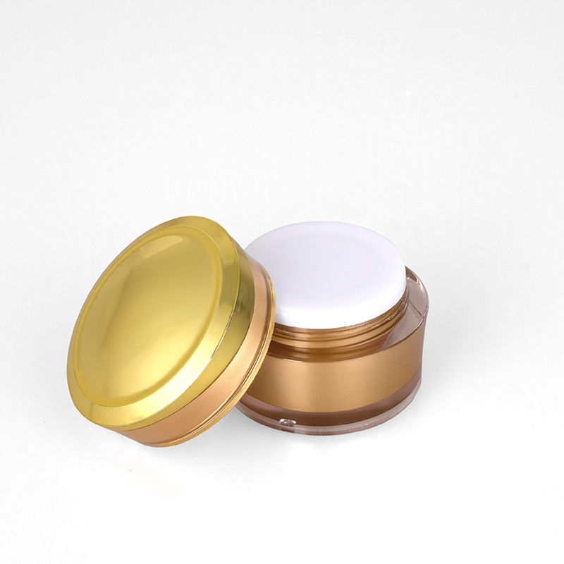 20g gold In Stock Ready to ship Top seller popular cosmetic empty plastic acrylic jar for cream beauty product