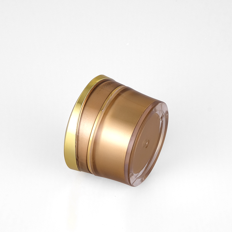 20g gold In Stock Ready to ship Top seller popular cosmetic empty plastic acrylic jar for cream beauty product