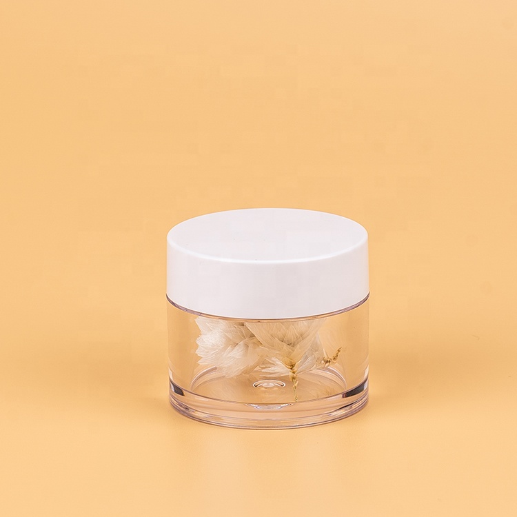 20g wholesale skincare natural PETG jars for cosmetic packaging jar