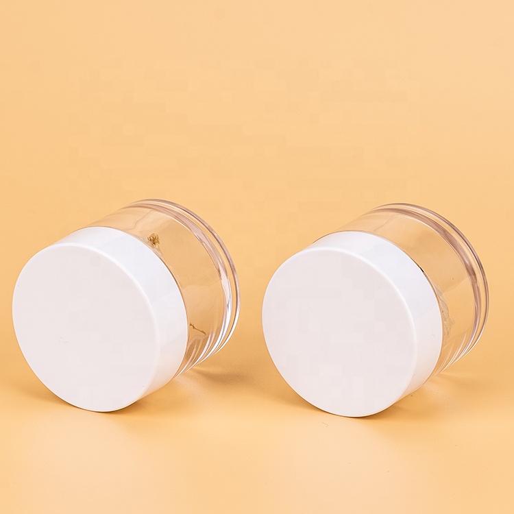 20g wholesale skincare natural PETG jars for cosmetic packaging jar