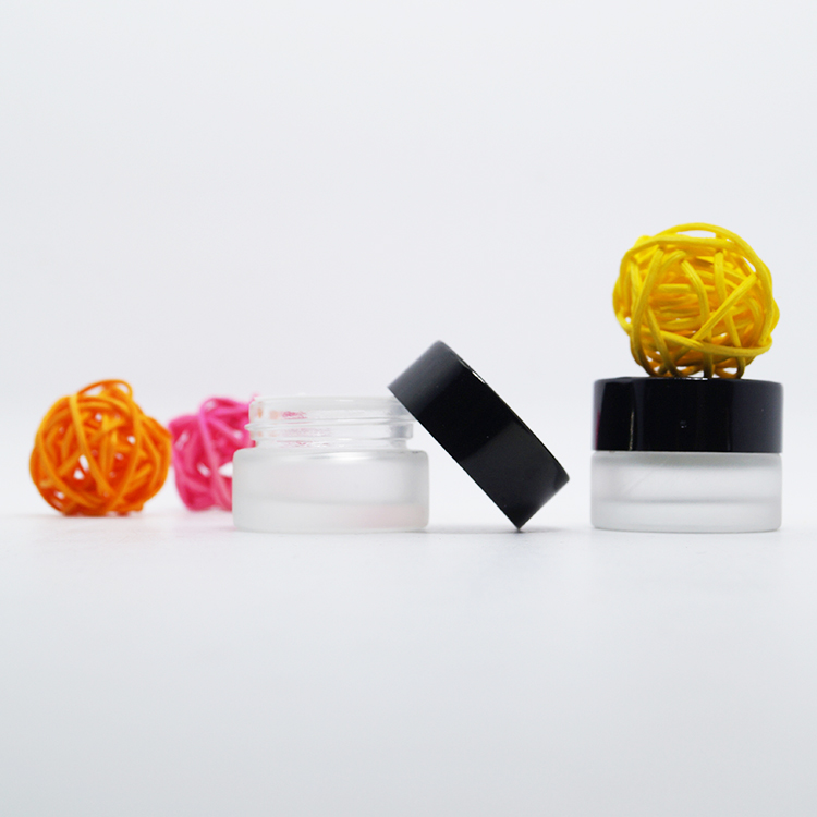 20ml 1 oz 2 oz 30ml 30 ml 50ml 60ml 100ml empty cosmetic cream amber glass jar with aluminum metal lid