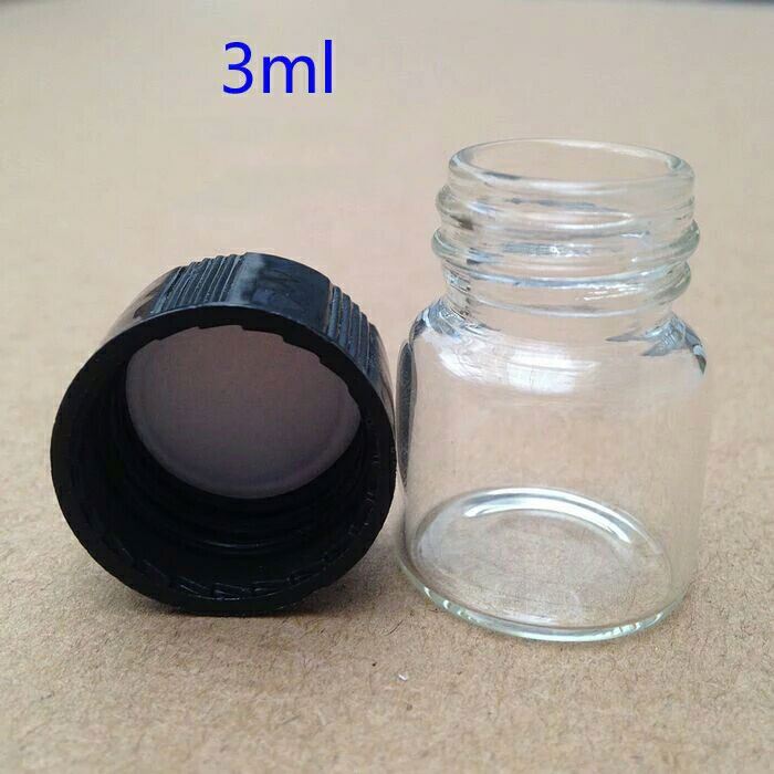 20ml 15ml 10ml clear amber tubular glass vials with screw cap wholesale