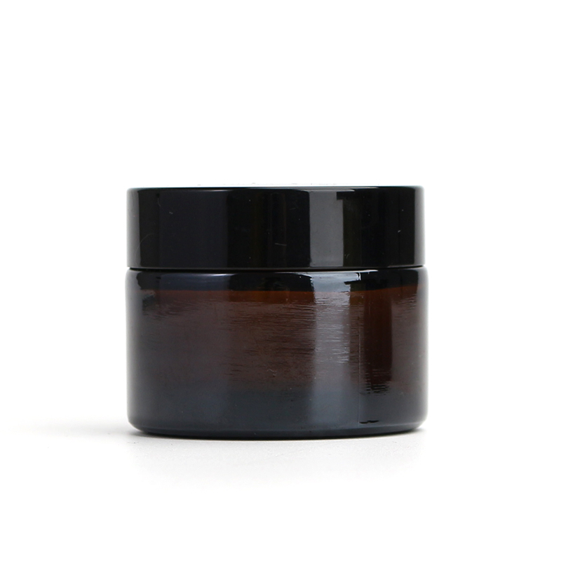 20ml 1oz 2oz 30ml 30 ml 50ml 60ml 100ml empty cosmetic cream amber glass jar with lid