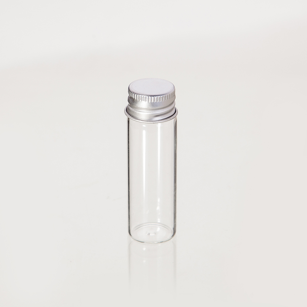 20ml, 25ml, 30ml, 55ml, 80ml Aluminum cap clear tubular glass vial