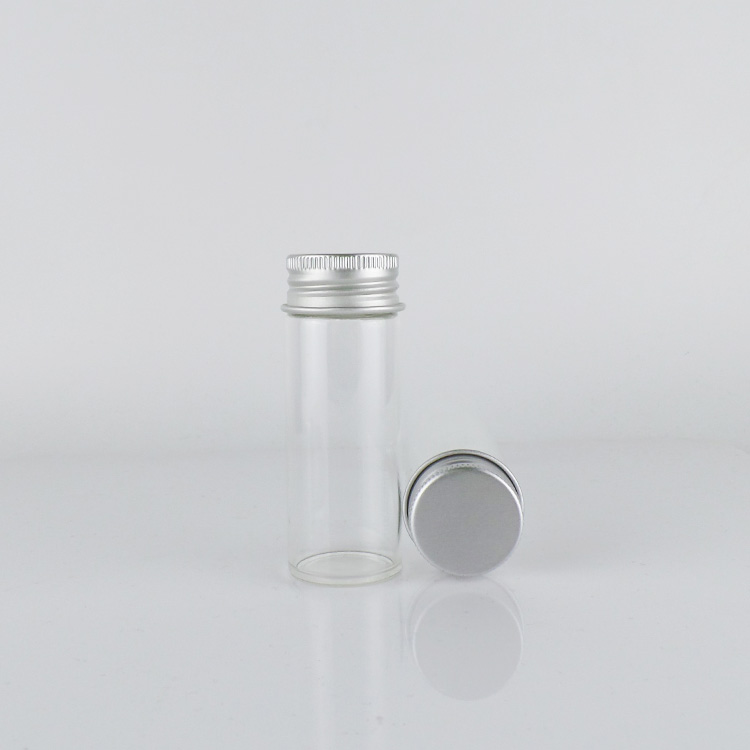20ml, 25ml, 30ml, 55ml, 80ml Aluminum cap clear tubular glass vial
