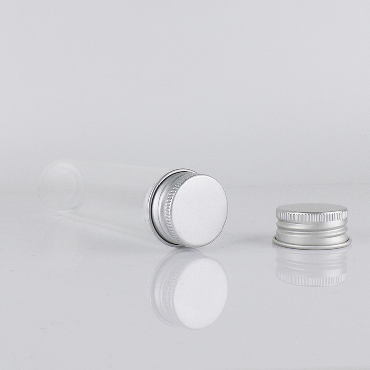 20ml, 25ml, 30ml, 55ml, 80ml Aluminum cap clear tubular glass vial