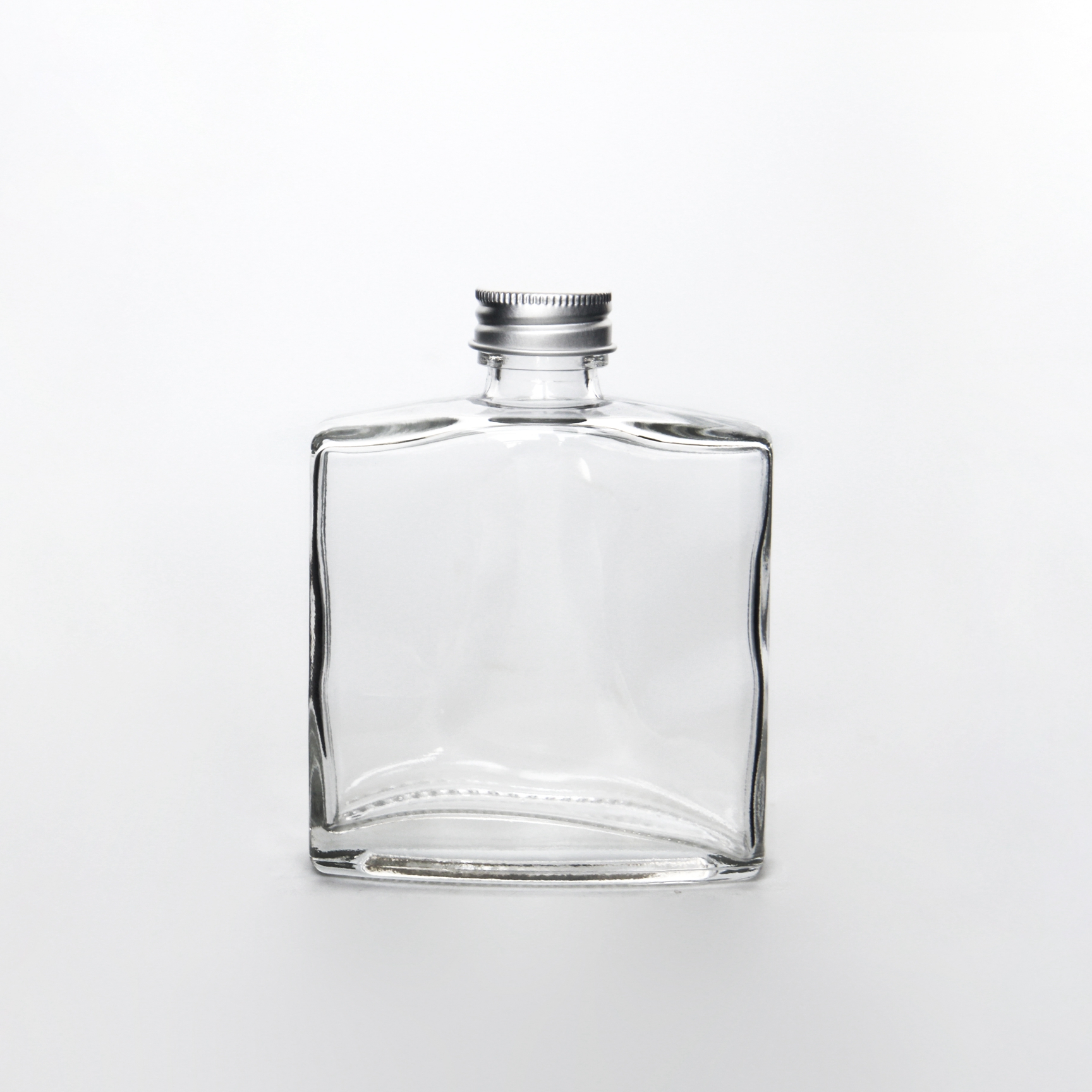 20ml 300ml Square Shape Flat Glass Hip Flask Cold Brew Coffee Bottles Kombucha Ice Tea Glass Packaging Bottles
