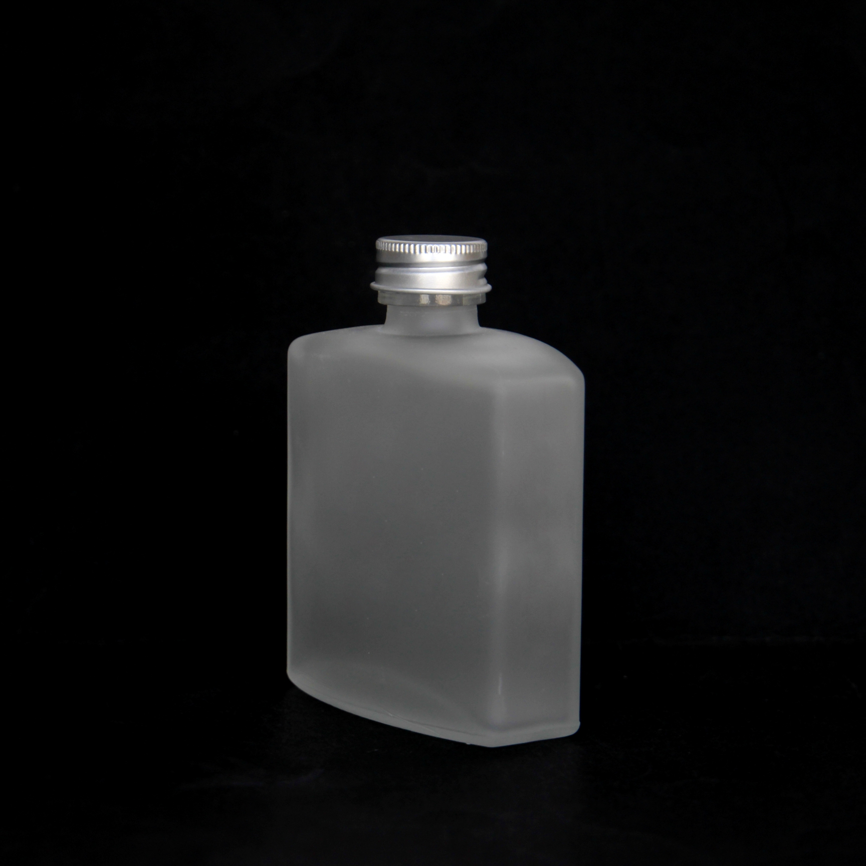 20ml 300ml Square Shape Flat Glass Hip Flask Cold Brew Coffee Bottles Kombucha Ice Tea Glass Packaging Bottles