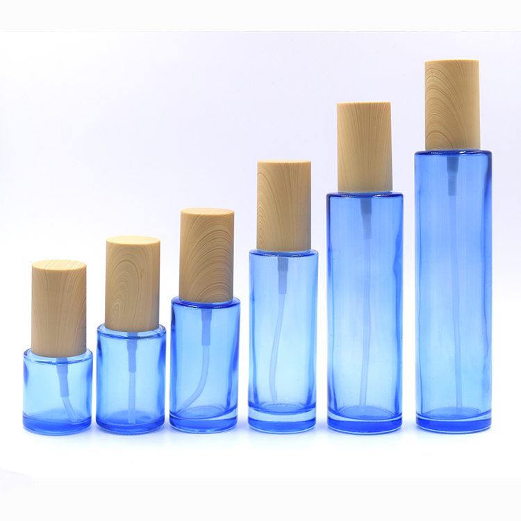 20ml 30ml 40ml 60ml 80ml 100ml 120ml good quality cosmetic packaging skincare face oil pump bottle with plastic cap