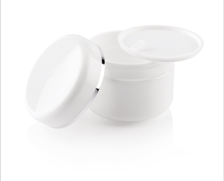 20ml 30ml 50ml 100ml 150ml 200ml 250ml High Grade PP Empty Round White Cosmetic Plastic Jar for Skin Care Cream Packaging