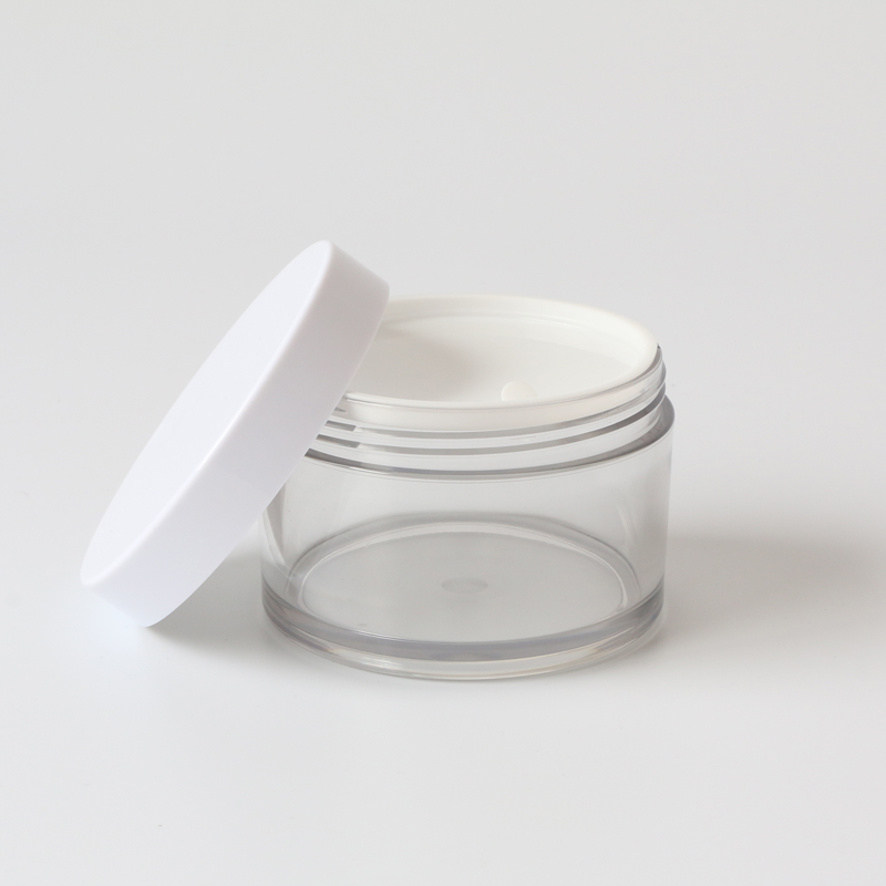 20ml 30ml 50ml 100ml 150ml 200ml PET plastic cosmetic cream jar container