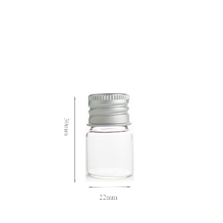 20ml 30ml 50ml 100ml 250ml clear tubular glass vials