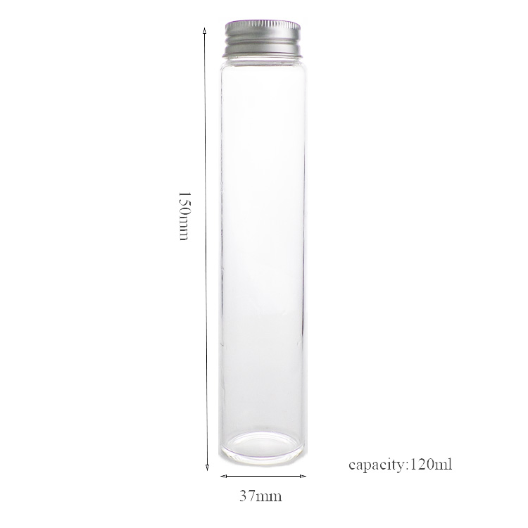 20ml 30ml 50ml 100ml 250ml clear tubular glass vials