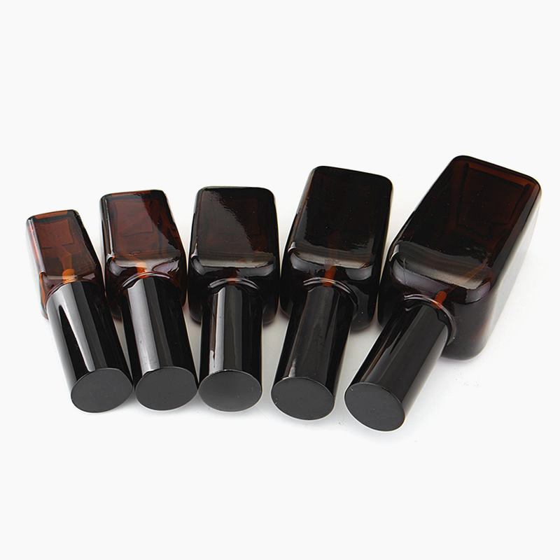 20ml 30ml 50ml 100ml Amber Glass spray bottle With Black sprayer Empty Essential Oil bottle