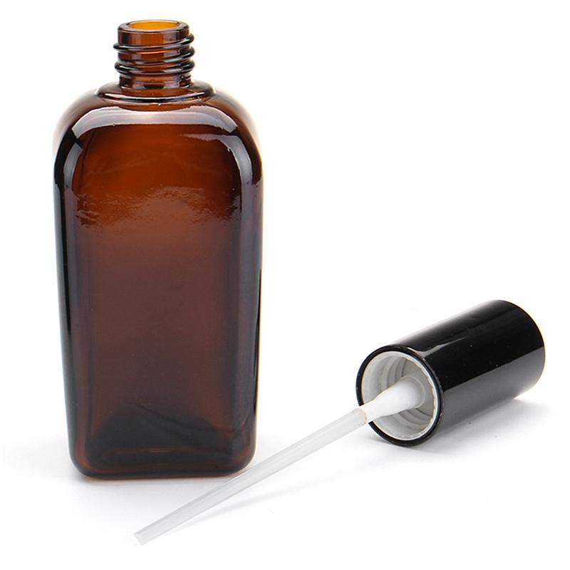 20ml 30ml 50ml 100ml Amber Glass spray bottle With Black sprayer Empty Essential Oil bottle