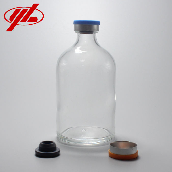 20ml 30ml 50ml 100ml Clear Moulded Glass Vials for Injection