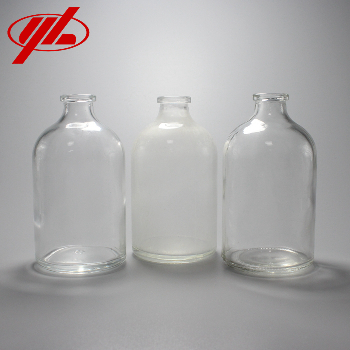 20ml 30ml 50ml 100ml Clear Moulded Glass Vials for Injection