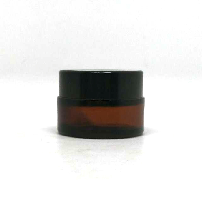 20ml 30ml 50ml 60ml 100ml empty skin care container packaging cosmetic amber glass jar