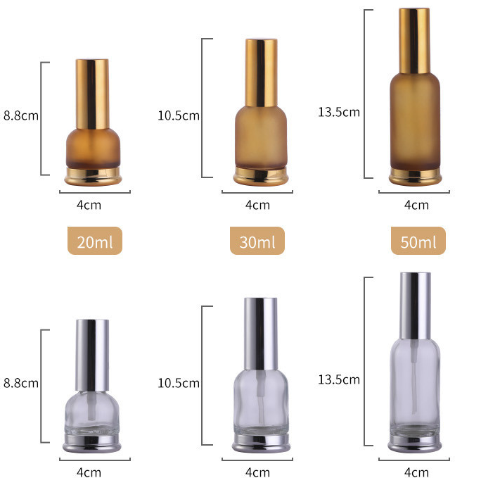 20ml 30ml 50ml Amber Message Essential Oil Base Bottle