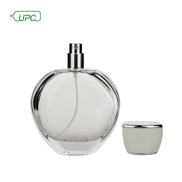 20ml 30ml 50ml Luxury clear glass perfume bottle with diamond top