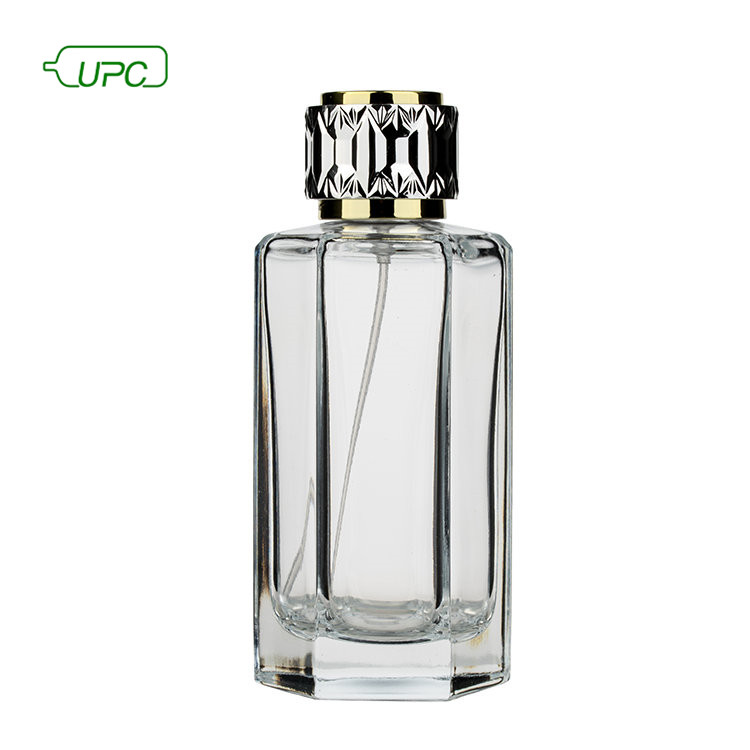 20ml 30ml 50ml Luxury clear glass perfume bottle with diamond top