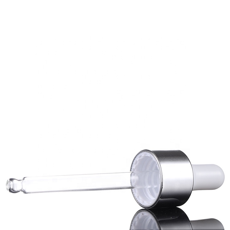 20ml 30ml 50ml Transparent Luxury Glass Square Dropper Bottle Cosmetic Glass Empty Oil Packaging Bottle