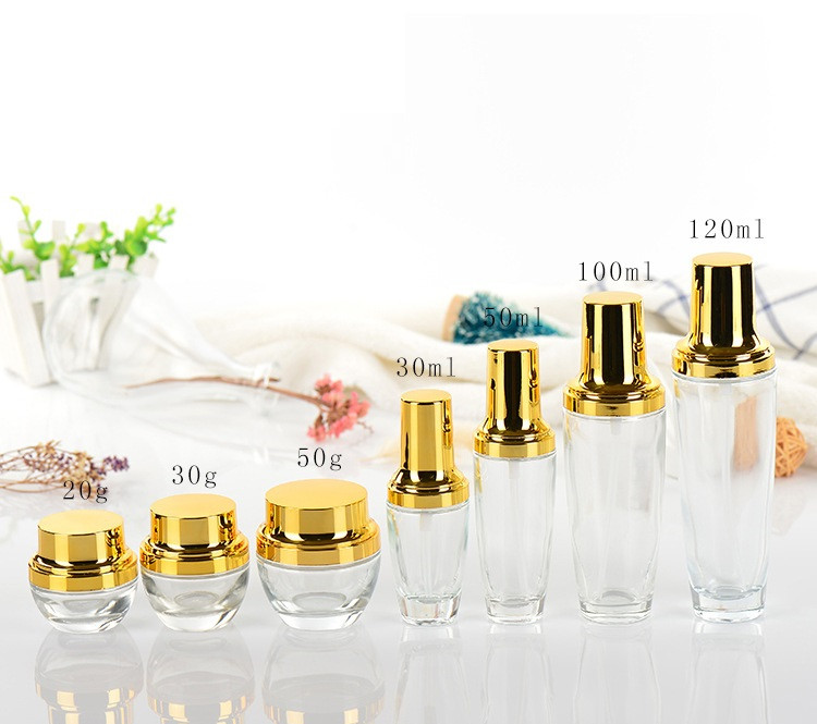 20ml 30ml 50ml black glass bottle with push button dropper cap for essential oil clear cosmetics serum bottle with glass pipette