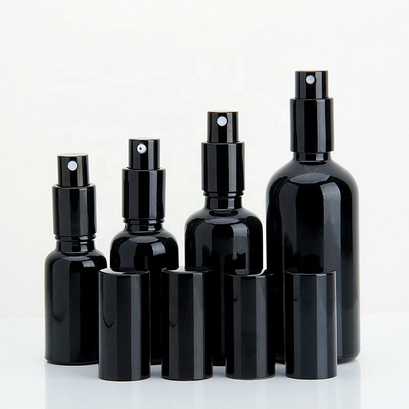 20ml 30ml 50ml well sealed newly designed professional durable refillable ready to ship Eco-fiendly Recyglass glass spray bottle