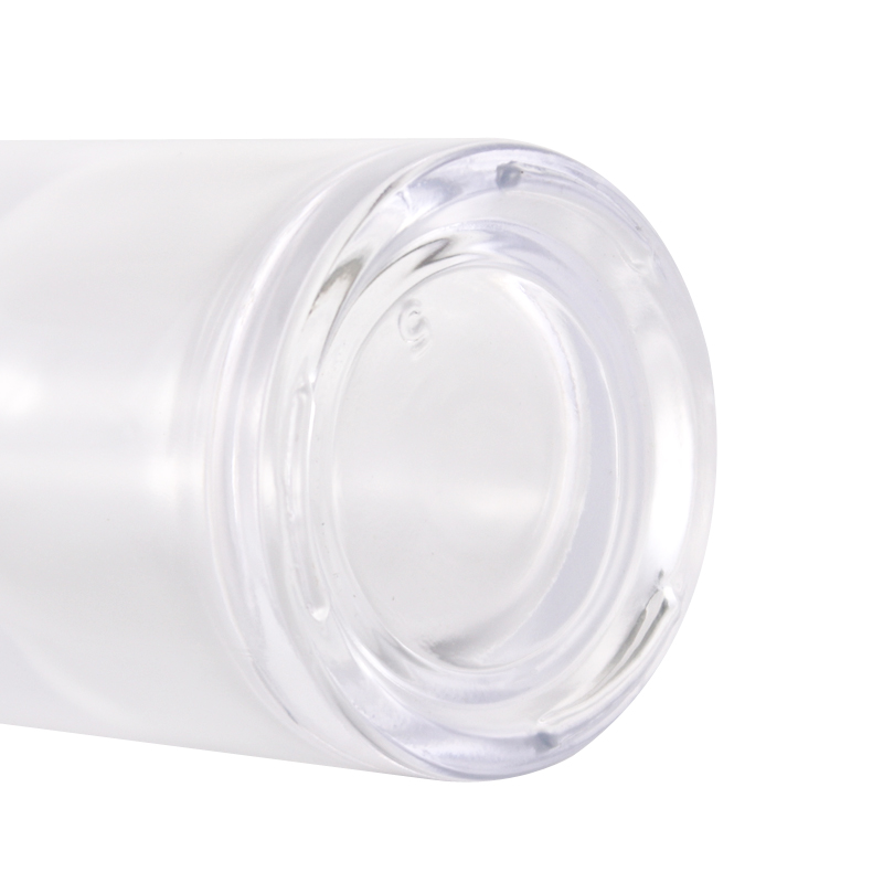 20ml 30ml 60ml 100ml 120ml 150ml Clear skincare packaging and cosmetic glass toner foundation or lotion pump bottle container