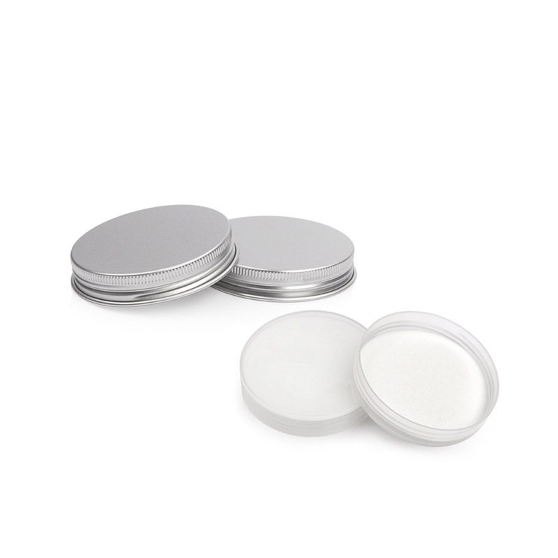 20ml 30ml Wholesale Empty PET Clear Plastic Cosmetic Cream Jar Containers With Aluminum Lid