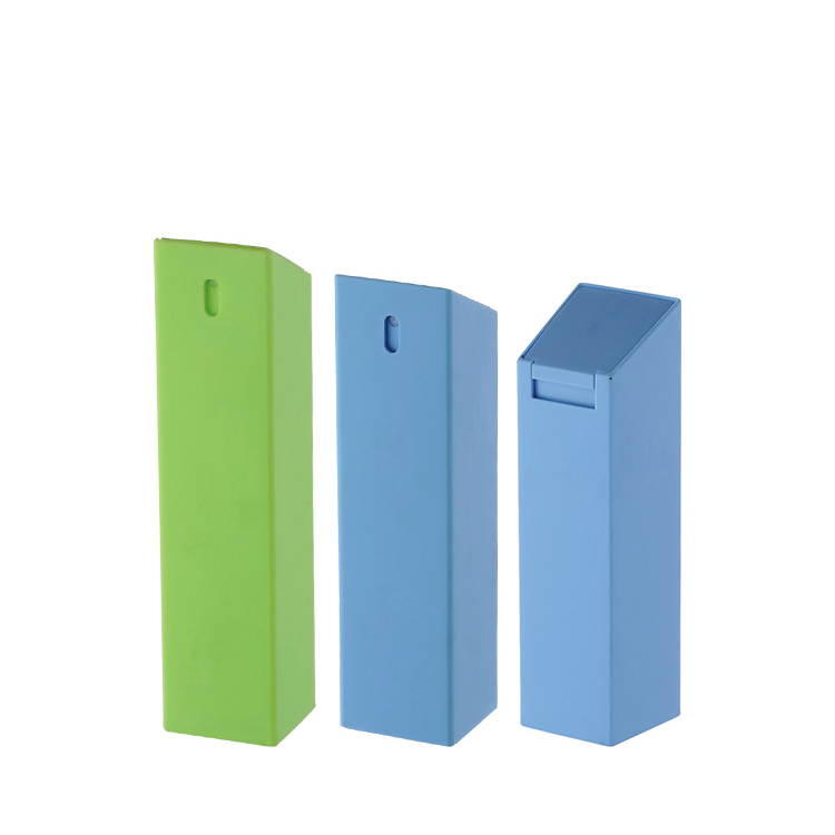 20ml 40ml 65ml Portable Plastic refillable Perfume Bottle With Spray Empty Cosmetic Vial With Atomizer For Traveler