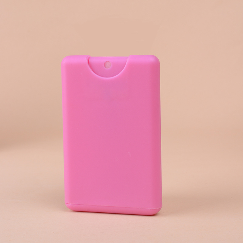 20ml Credit Card Shape Flat pPastic PP Pocket Perfume Bottle