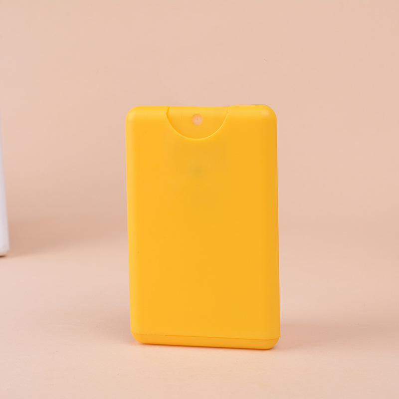 20ml Credit Card Shape Flat pPastic PP Pocket Perfume Bottle