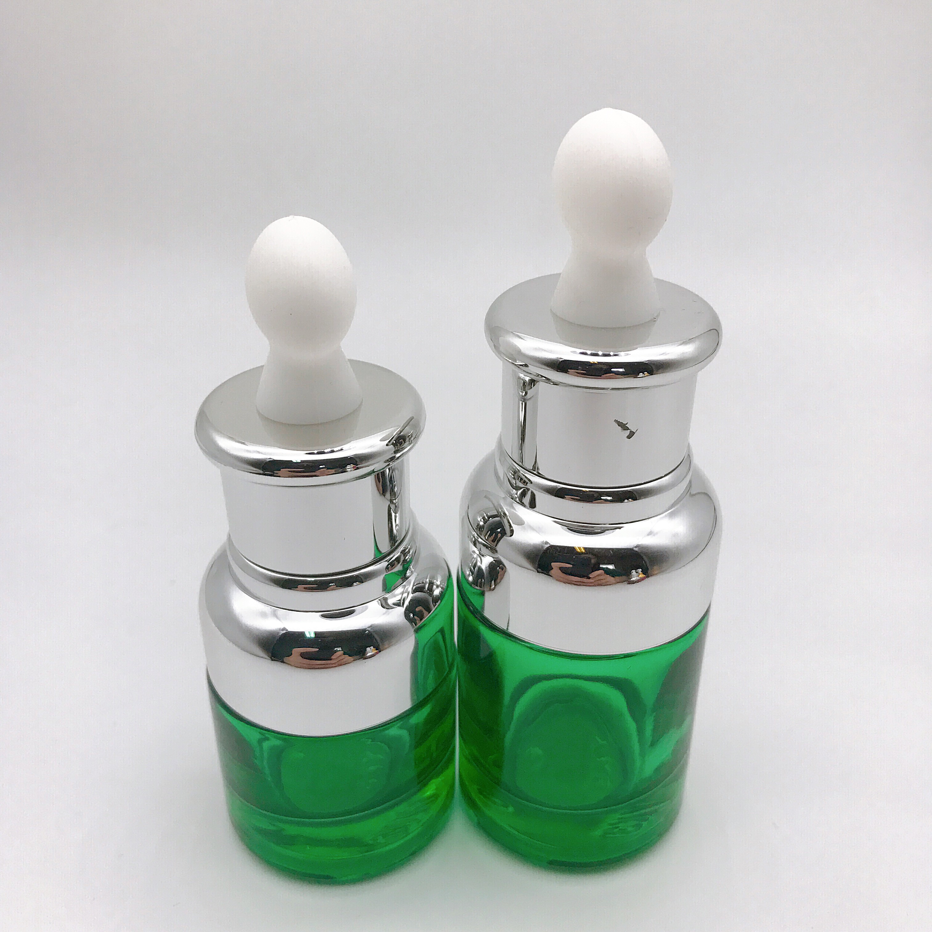20ml High Grade Glass Bottle Green Essential Oil Dropper