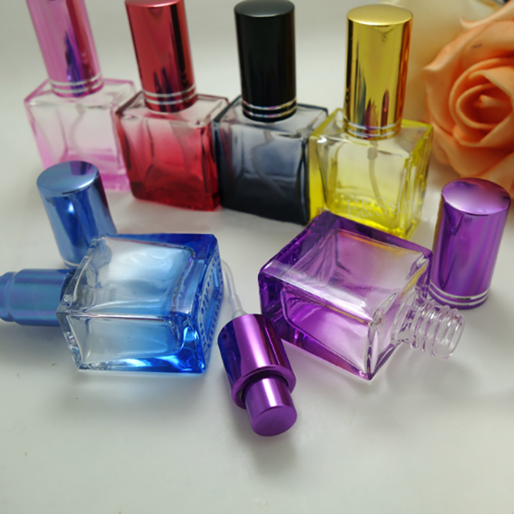 20ml Little black spray bottle, 20ml colorful empty glass bottles sealed pretty, glass perfume bottle
