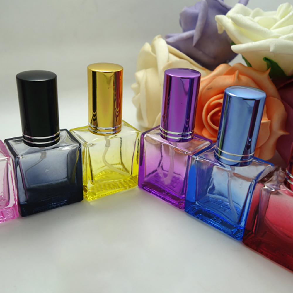 20ml Little black spray bottle, 20ml colorful empty glass bottles sealed pretty, glass perfume bottle