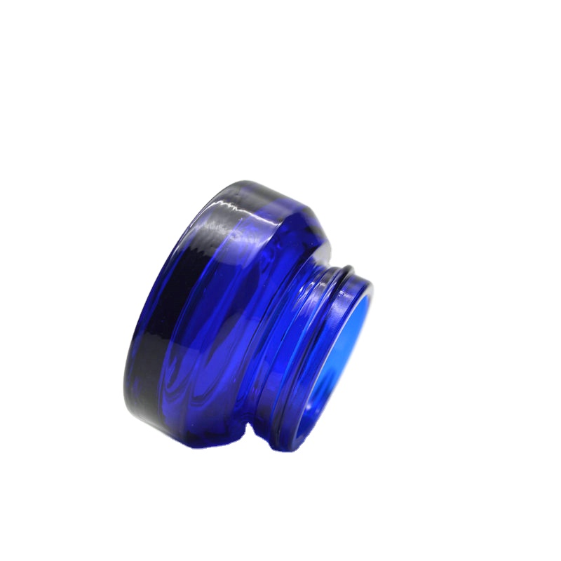 20ml Round Royal Glass Cosmetic Packaging Face Eye Cream Jar