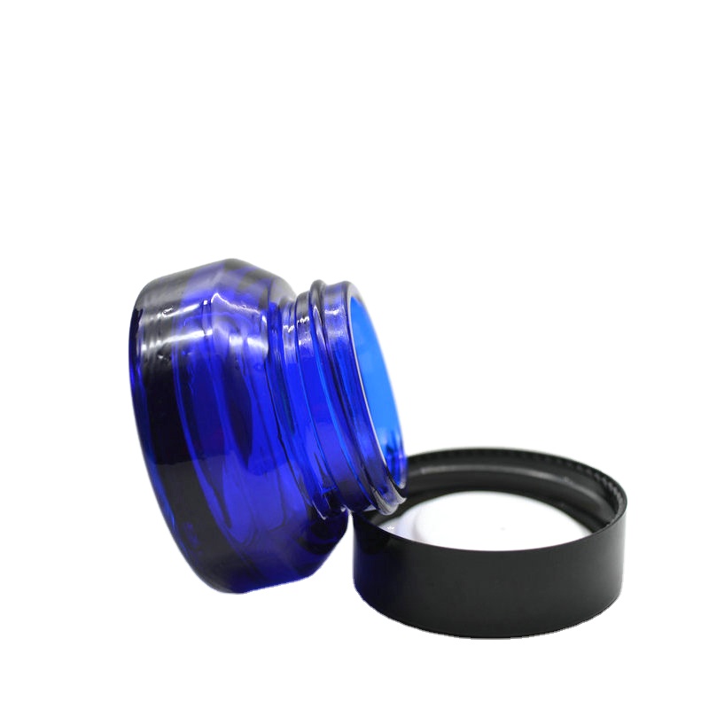 20ml Round Royal Glass Cosmetic Packaging Face Eye Cream Jar
