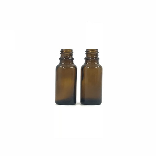 20ml amber essential oil glass bottle with tamper proof cap