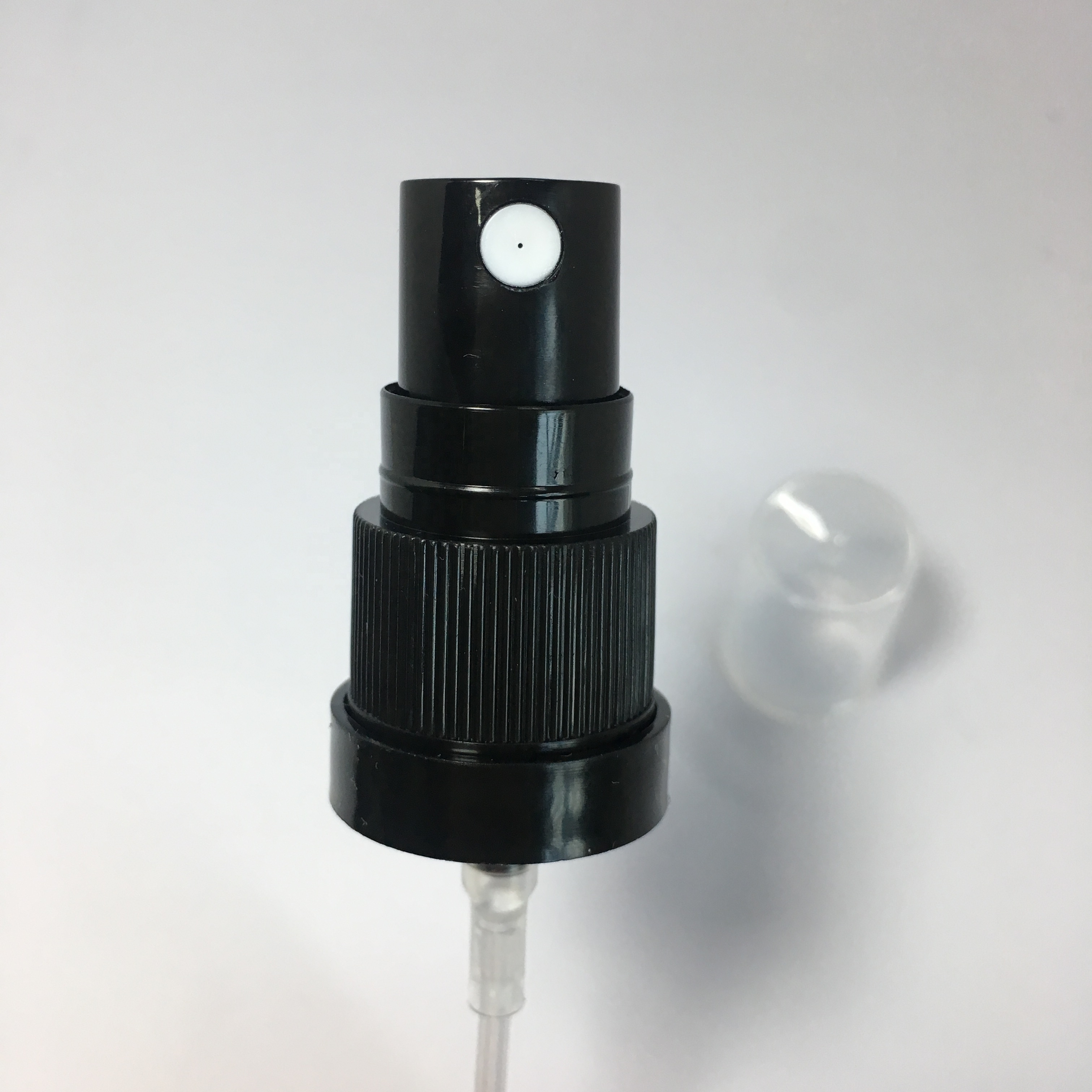 20ml amber glass bottle with tamper evident sprayer for glass cosmetic packaging