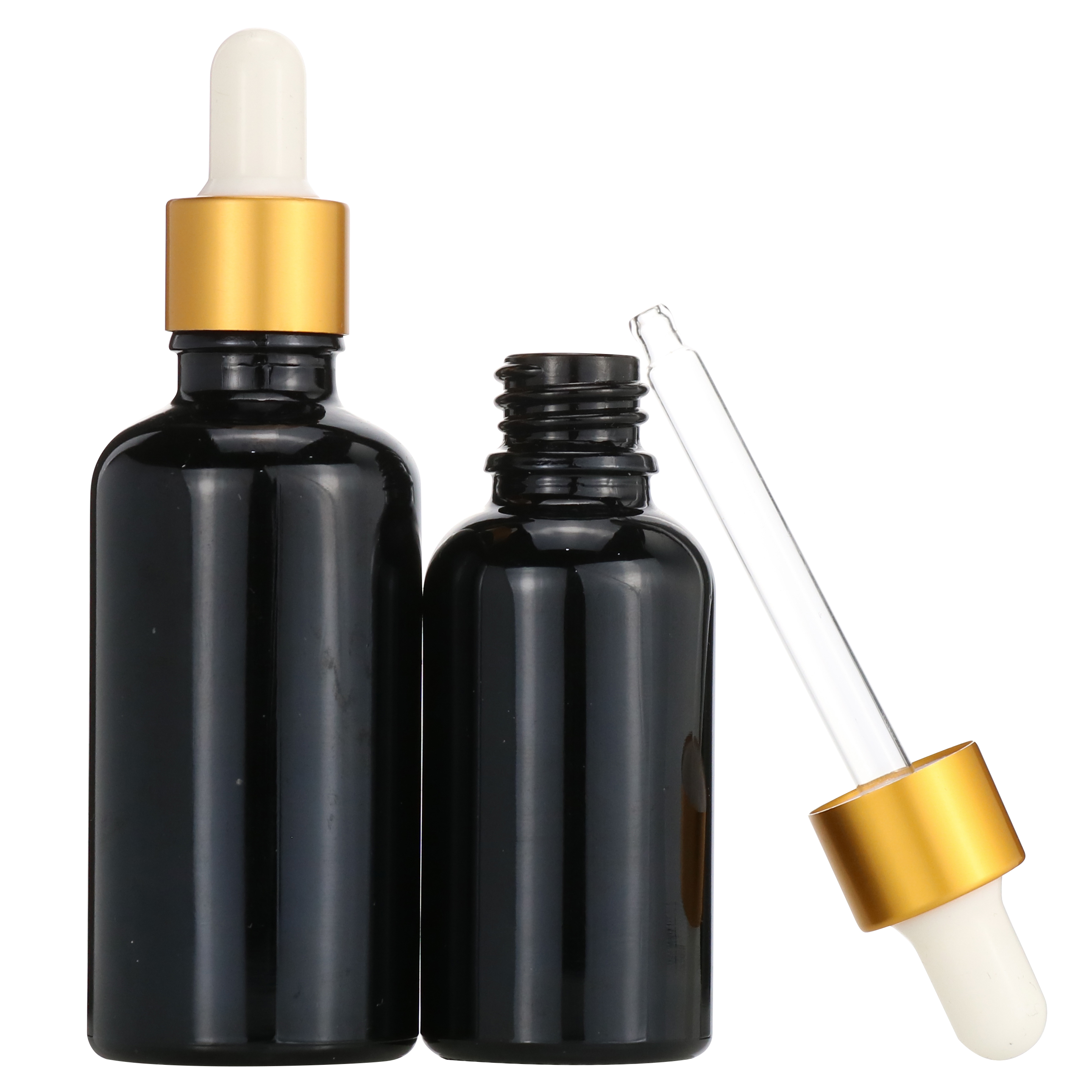 20ml black color frosted glass dropper bottle cutter e liquid oil bottle with screw cap