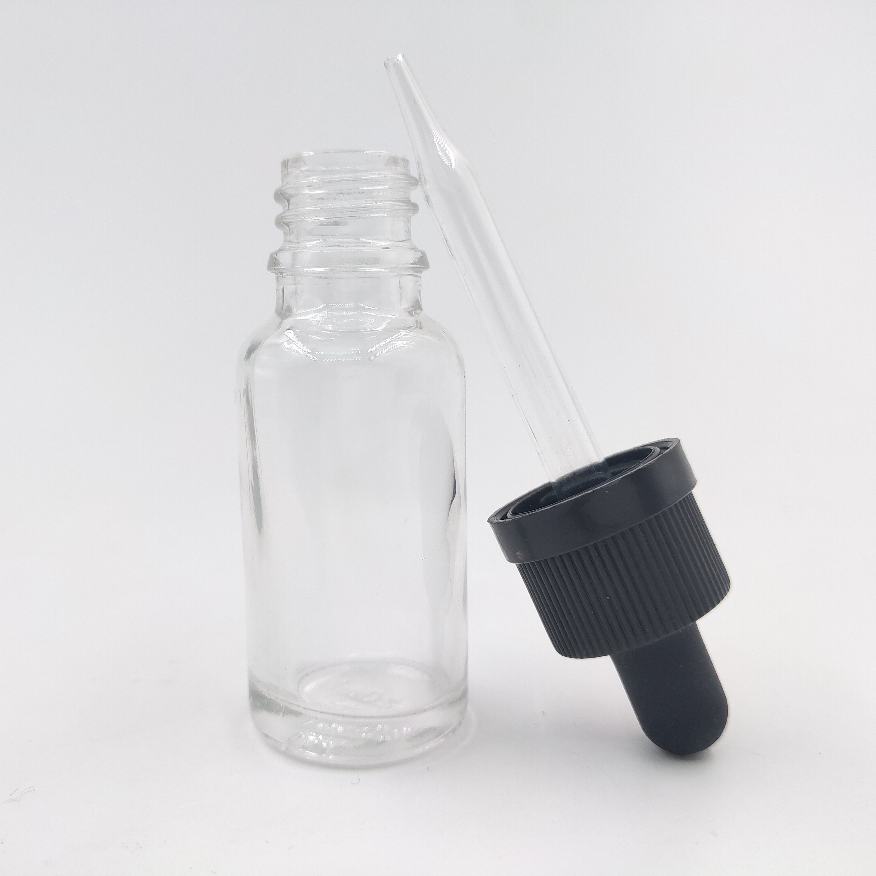 20ml clear glass dropper bottle Essential oil bottle