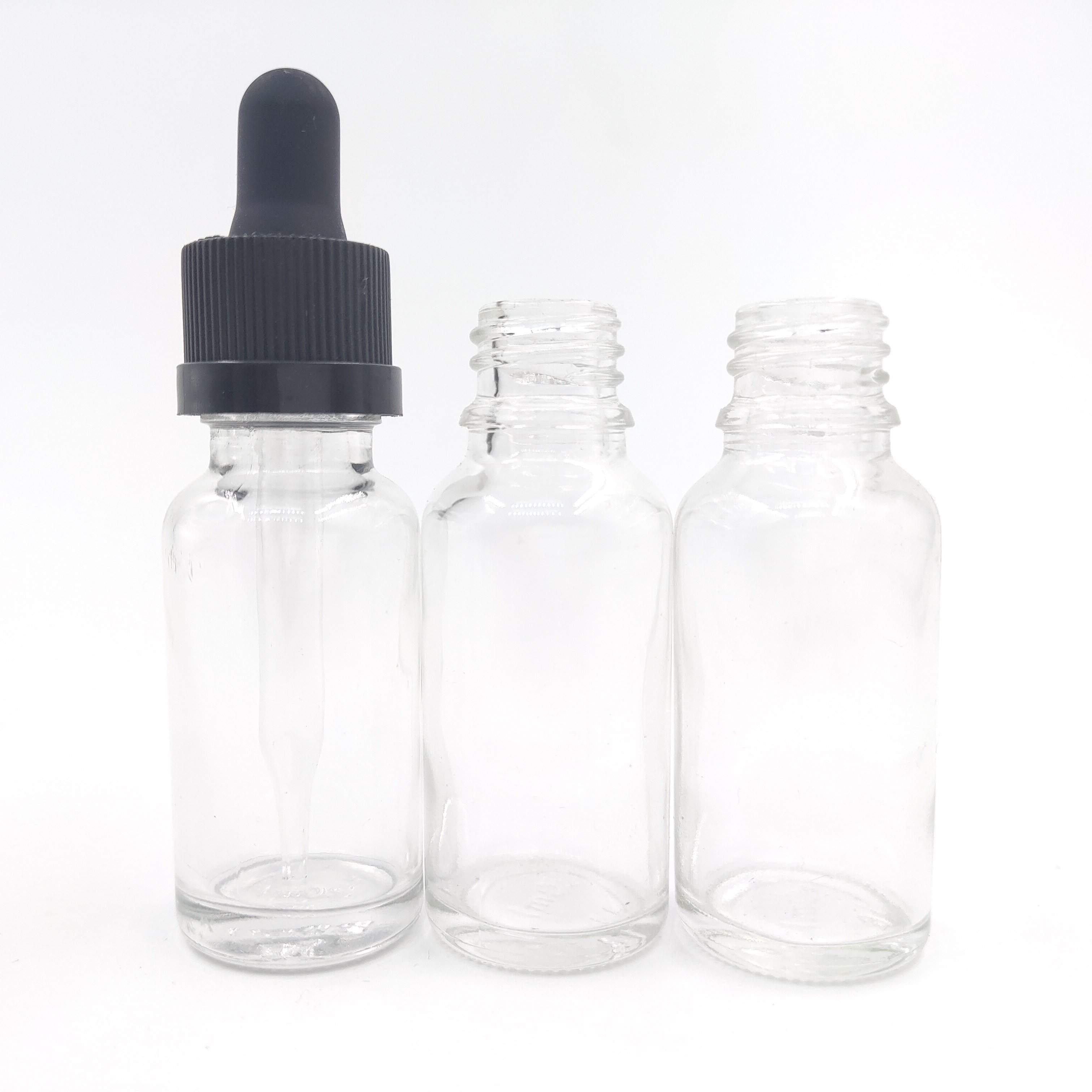 20ml clear glass dropper bottle Essential oil bottle