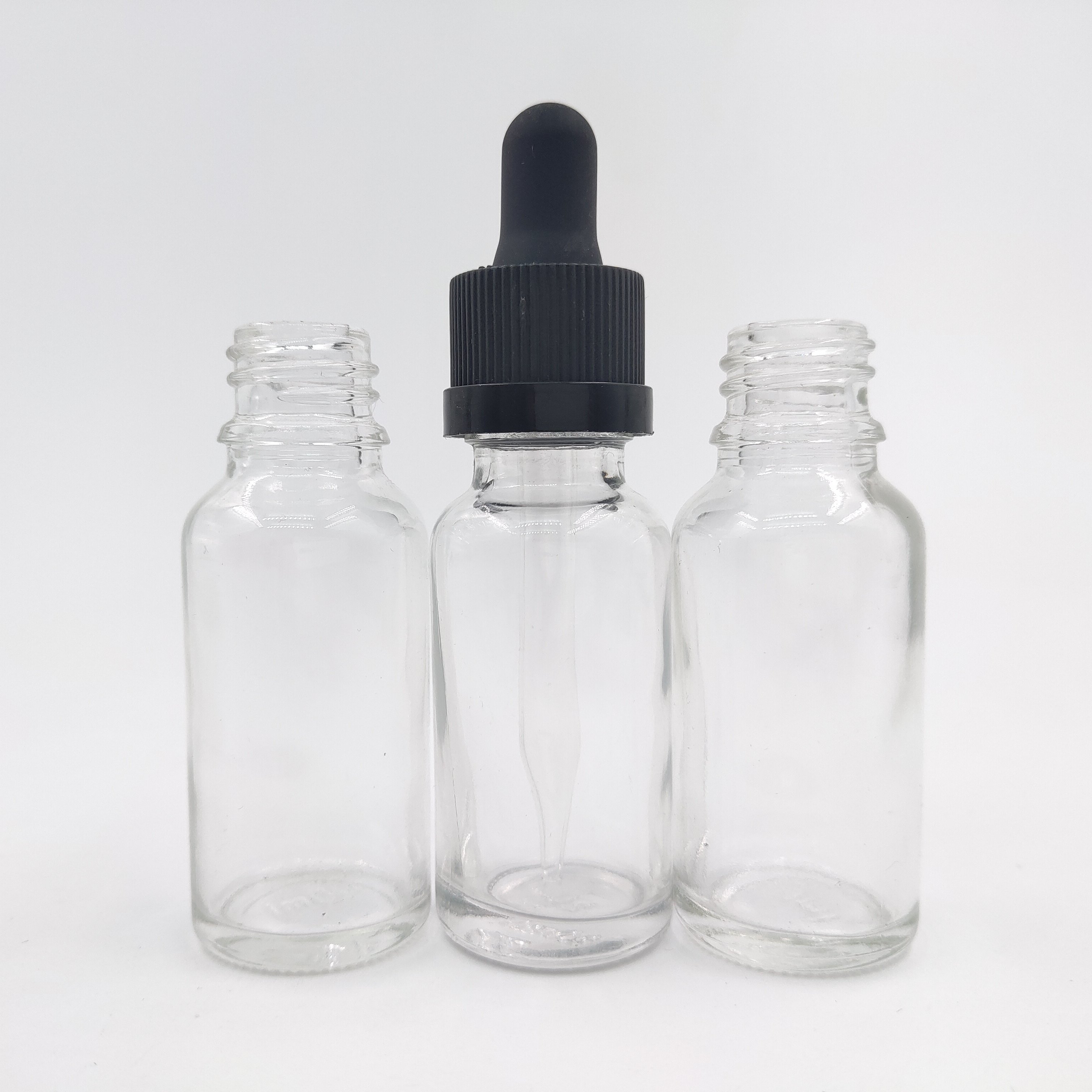20ml clear glass dropper bottle Essential oil bottle