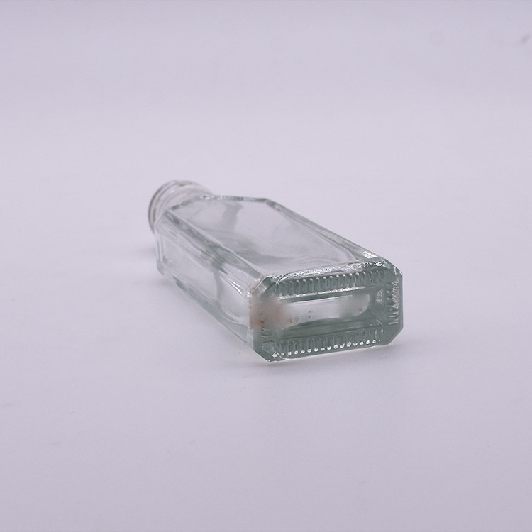 20ml mini flat safflower oil medicated Oil small mouth glass bottle with cap