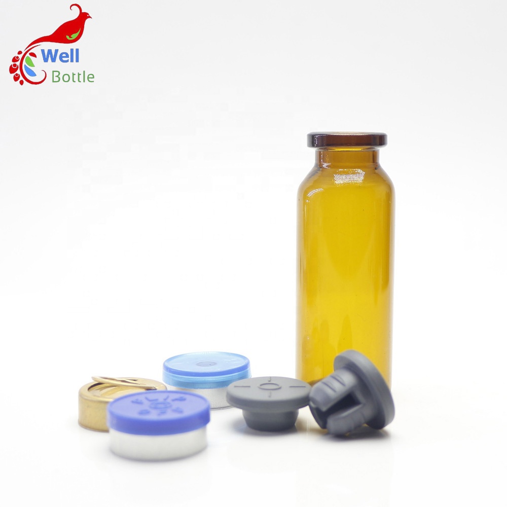 20ml penicilin vial pharmaceutical antibiotic vial with stopper VB-62T