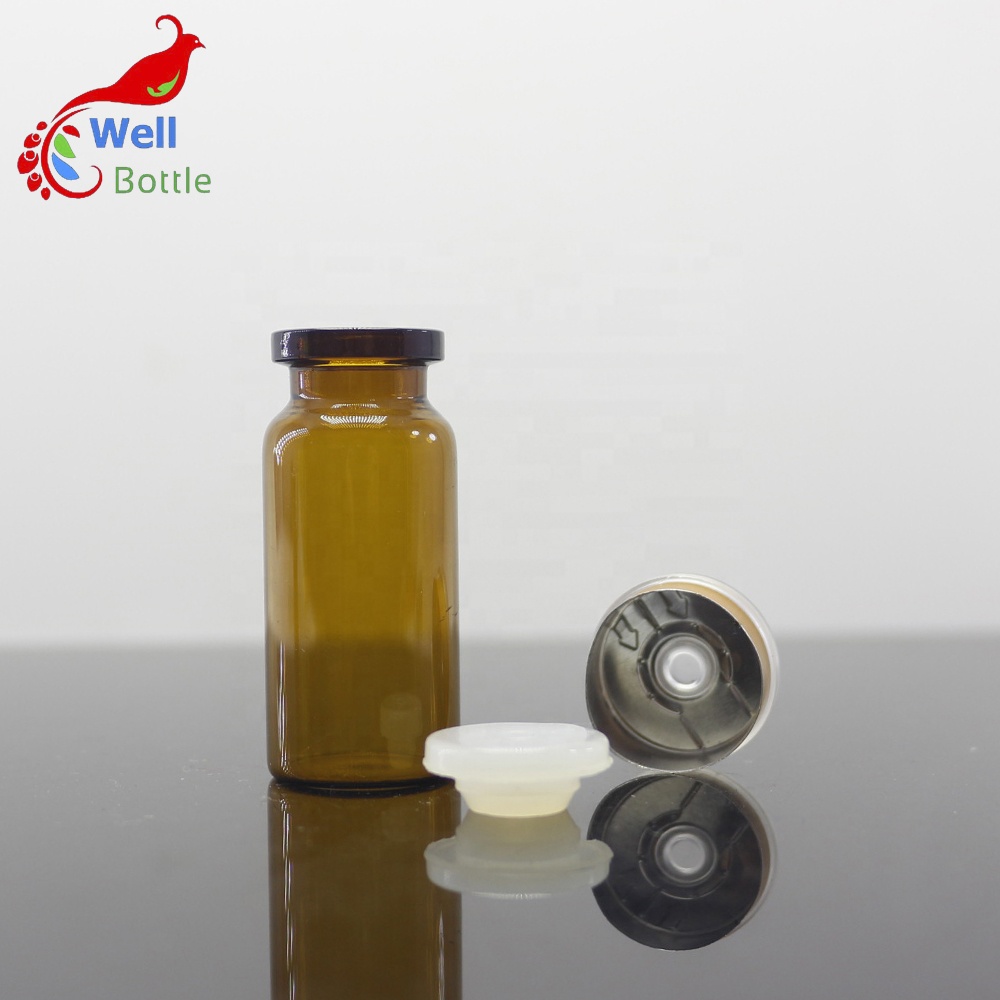 20ml penicilin vial pharmaceutical antibiotic vial with stopper VB-62T
