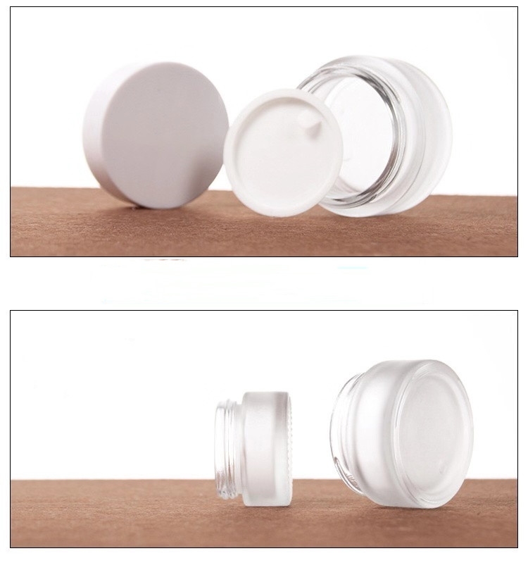 20ml30ml40ml20g30g50g peal white spray/pump frosted cosmetics glass bottle packing set 60ml80ml100ml120ml