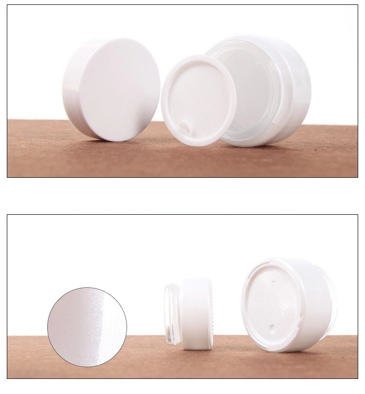 20ml30ml40ml20g30g50g spray/pump White porcelain cosmetics glass bottle packing set 60ml80ml100ml120ml