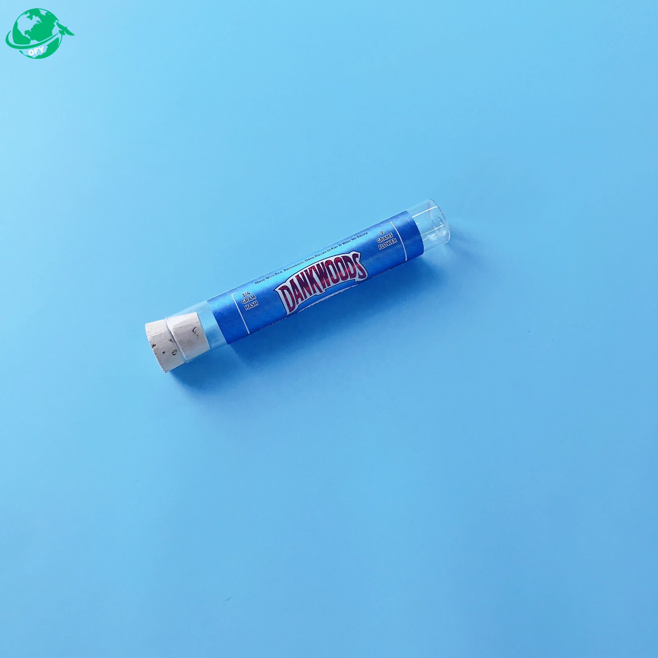 20x120mm 22x120mm Dankwoods Preroll Blunt Tube with Real Cork Top